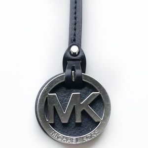 SOLD!  MK logo purse charm key fob keychain